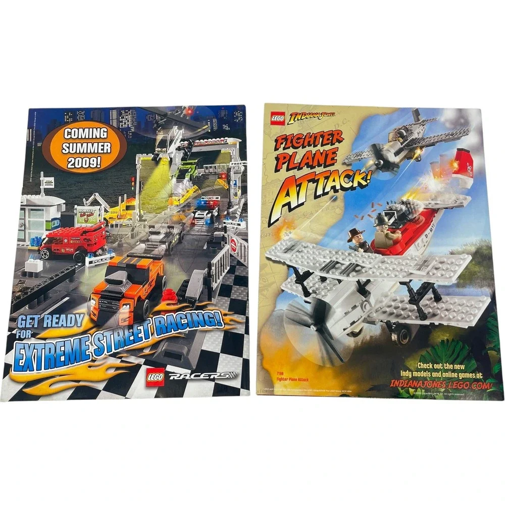 LEGO BrickMaster Magazine 2009 Lot of 2 May-June July-August Bionicle Space